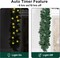 10Ft Pre-lit Christmas Garland with 50 LED Lights- Battery Operated String Light
